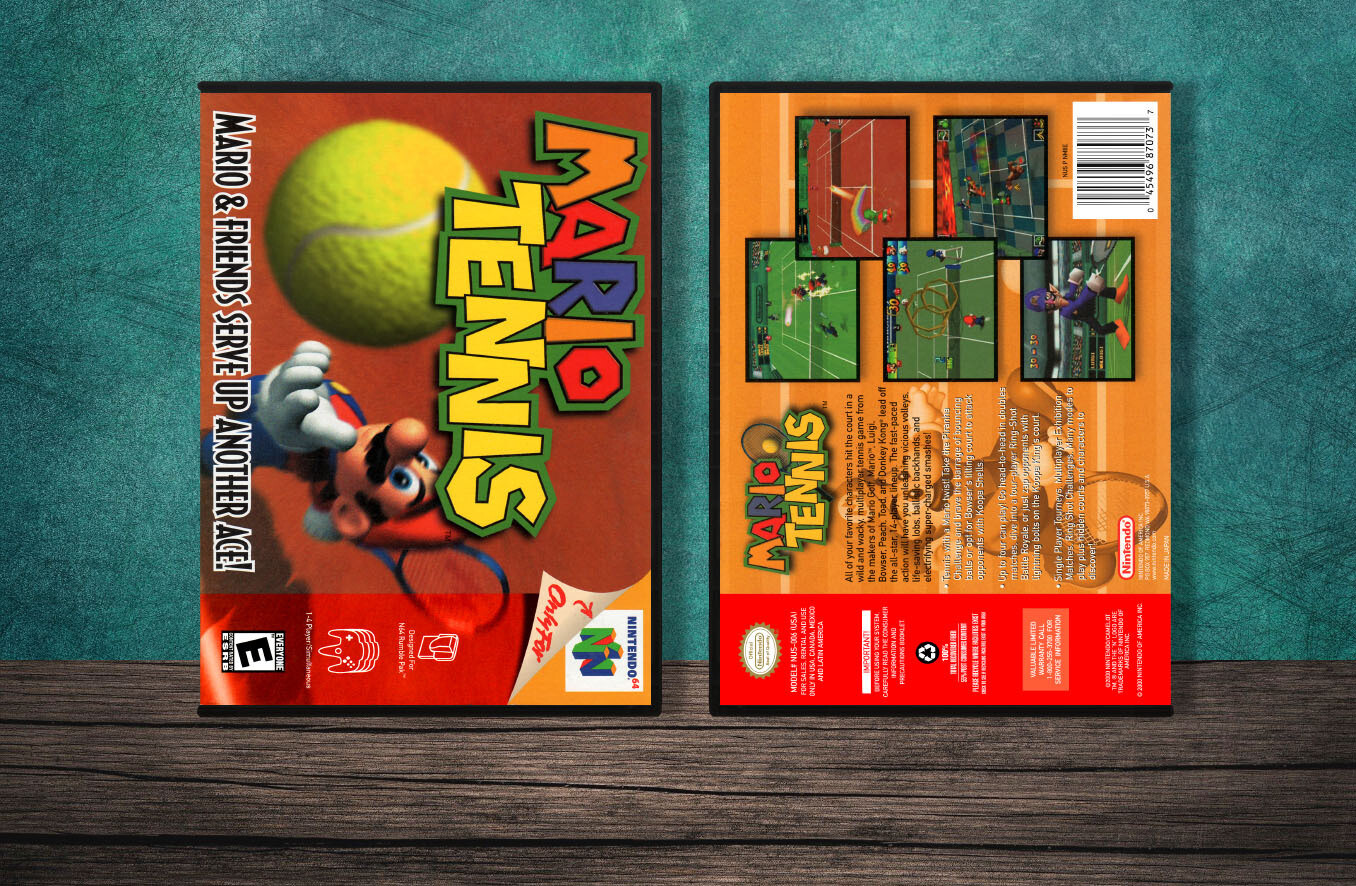 Mario Tennis, Case Color: DARK GREY (OEM DS CASE COLOR)