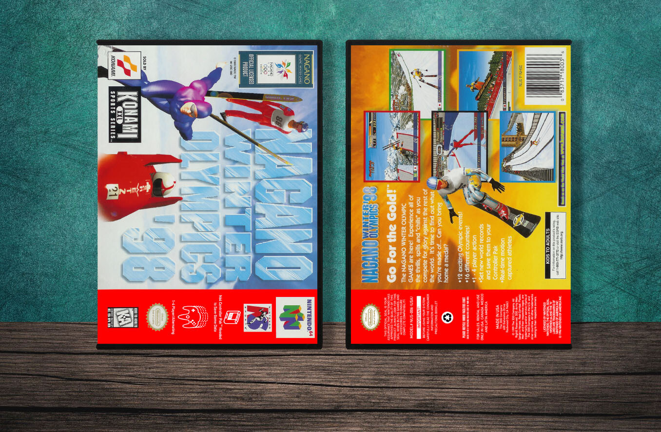 Nagano Winter Olympics '98, Case Color: GREY (OEM DS CASE COLOR)