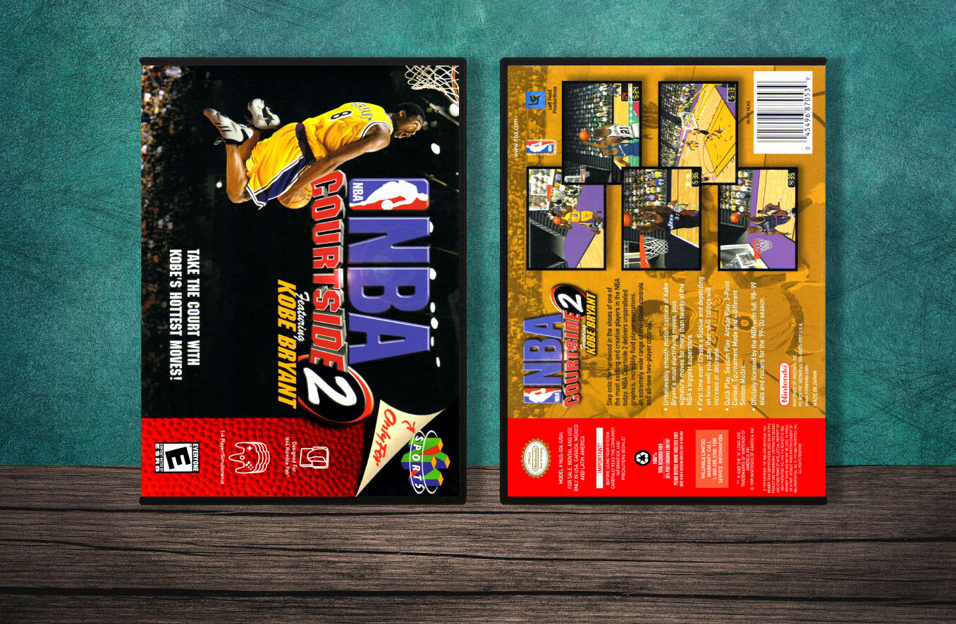 NBA Courtside 2, Case Color: DARK GREY (OEM DS CASE COLOR)