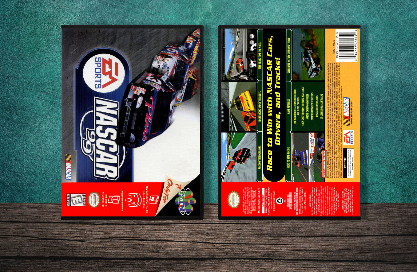 NASCAR '99, Case Color: DARK GREY (OEM DS CASE COLOR)