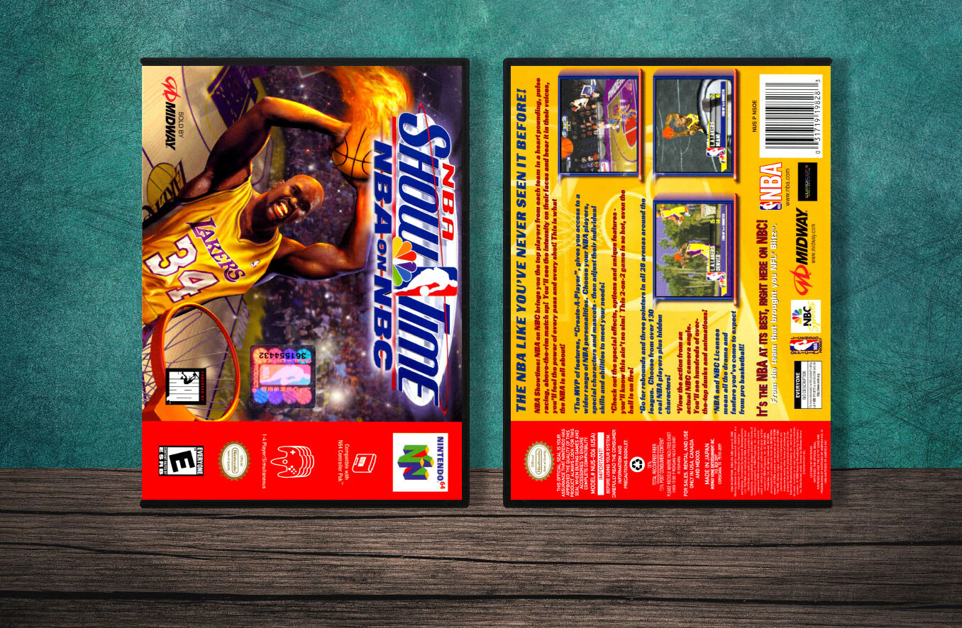 NBA Show Time – NBA on NBC, Case Color: DARK GREY (OEM DS CASE COLOR)