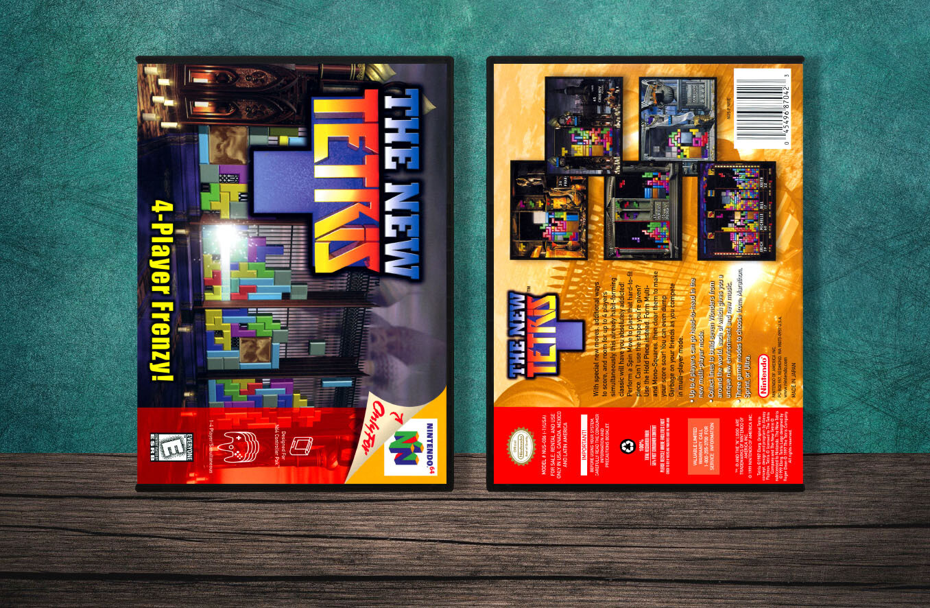 New Tetris, The, Case Color: DARK GREY (OEM DS CASE COLOR)