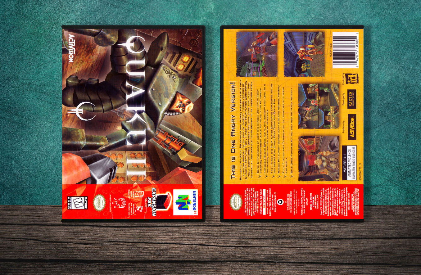 Quake II, Case Color: DARK GREY (OEM DS CASE COLOR)