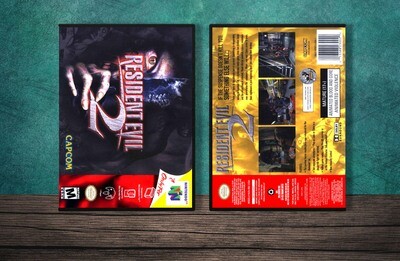 Resident Evil 2, Case Color: DARK GREY (OEM DS CASE COLOR)