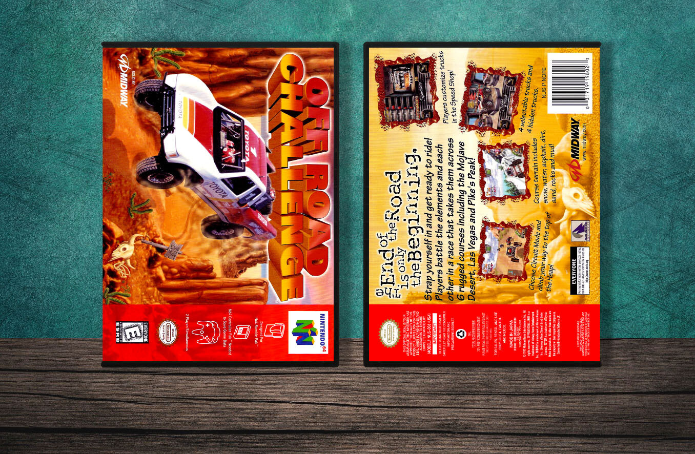 Off Road Challenge, Case Color: DARK GREY (OEM DS CASE COLOR)