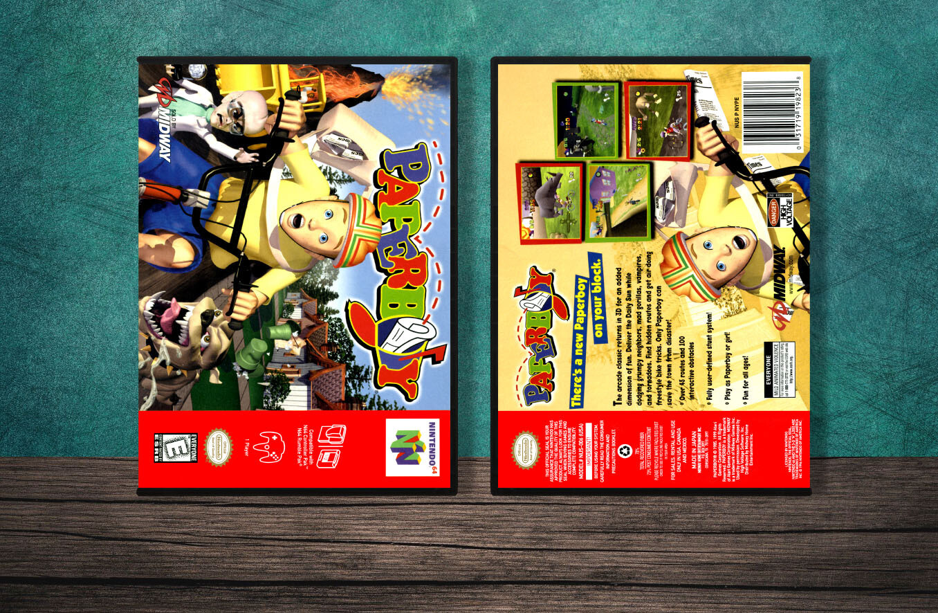 Paperboy, Case Color: DARK GREY (OEM DS CASE COLOR)