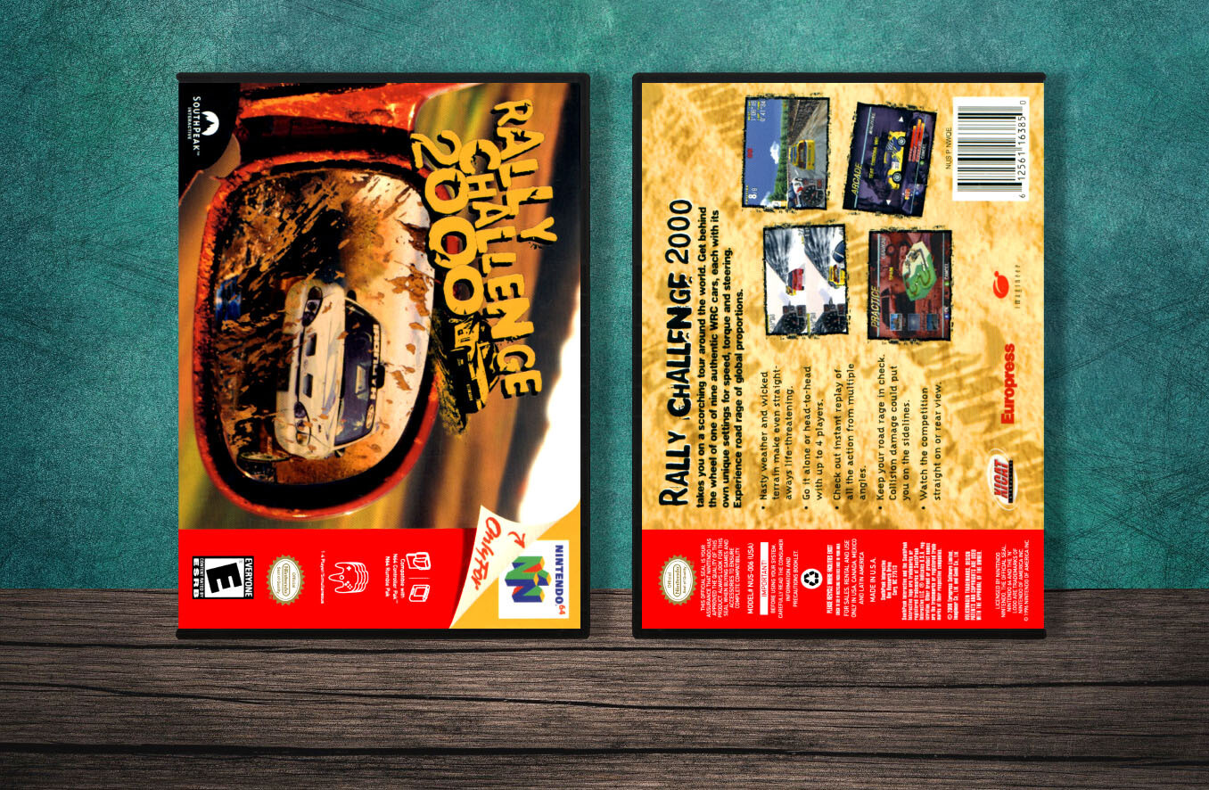 Rally Challenge 2000, Case Color: DARK GREY (OEM DS CASE COLOR)
