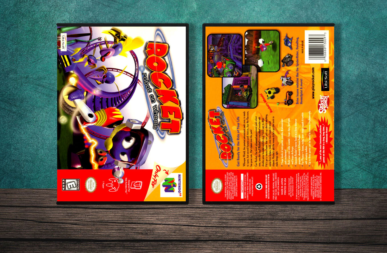 Rocket: Robot on Wheels, Case Color: DARK GREY (OEM DS CASE COLOR)