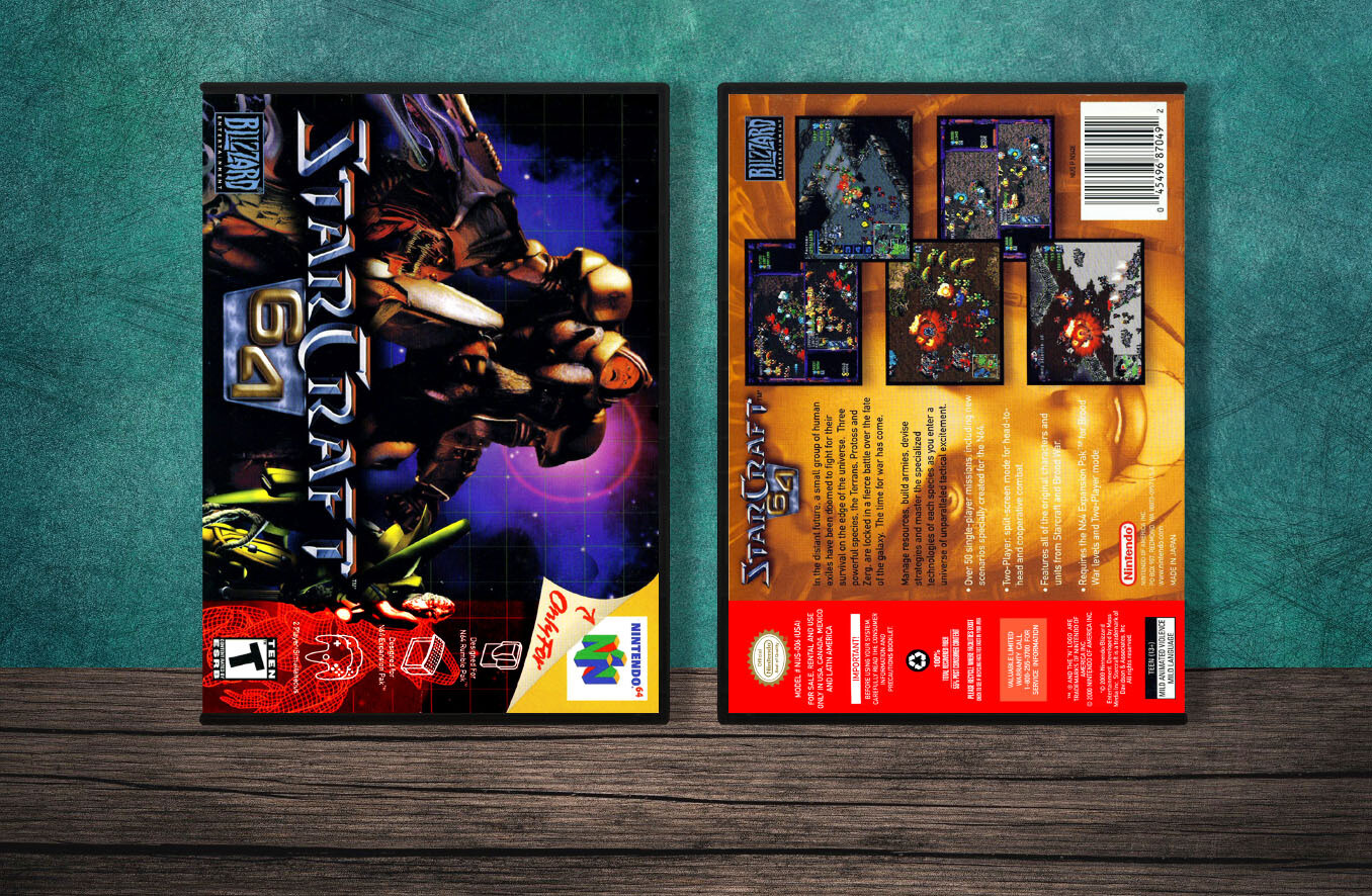 StarCraft 64, Case Color: DARK GREY (OEM DS CASE COLOR)