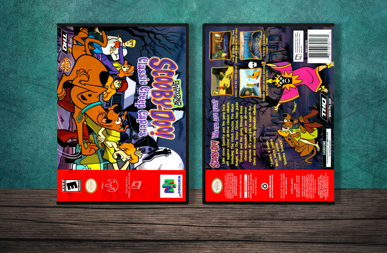 Scooby Doo: Classic Creep Capers, Case Color: DARK GREY (OEM DS CASE COLOR)