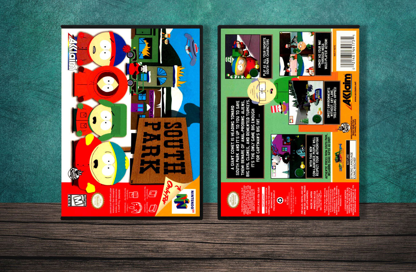 South Park, Case Color: DARK GREY (OEM DS CASE COLOR)