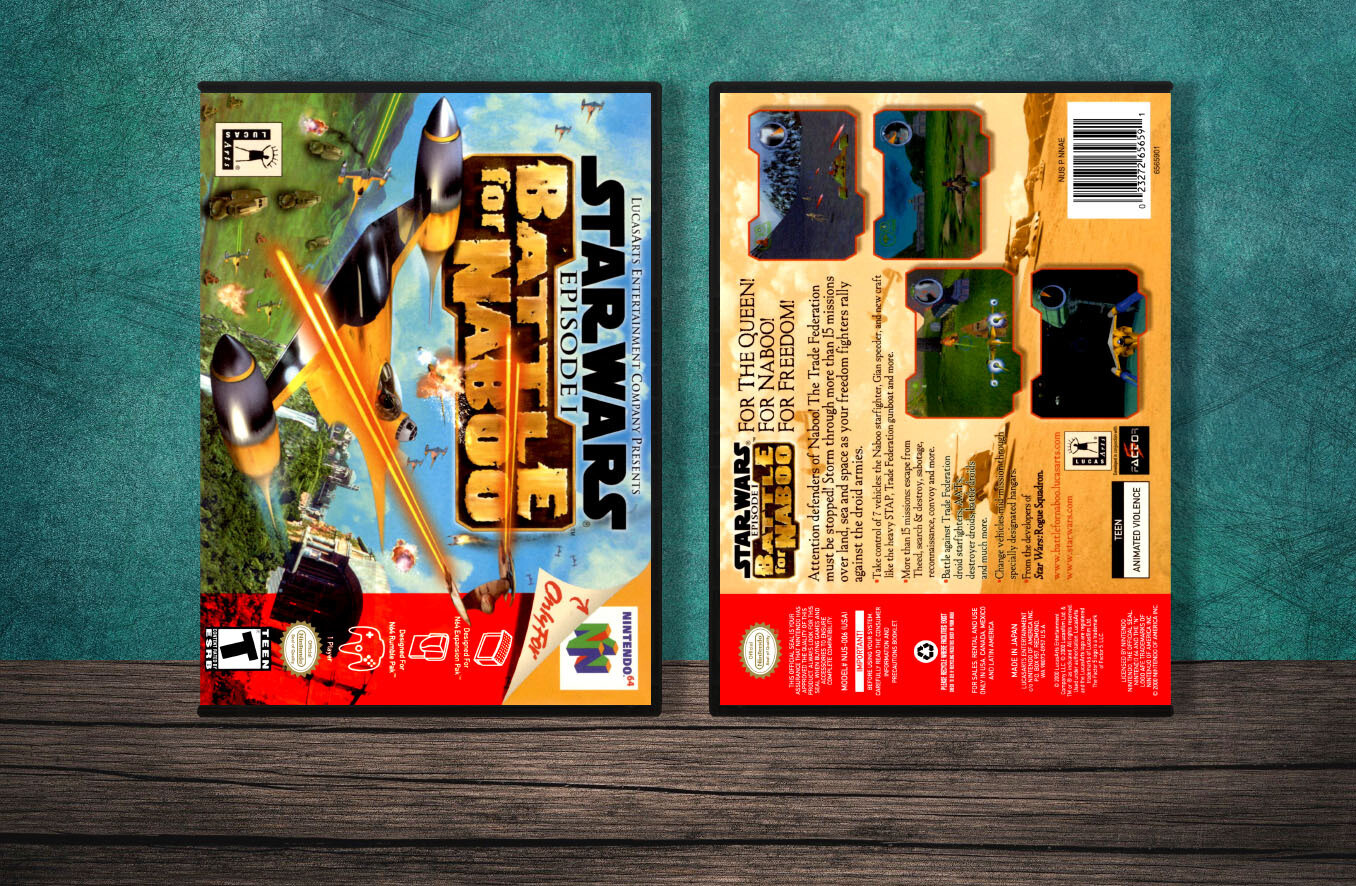 Star Wars: Battle for Naboo, Case Color: DARK GREY (OEM DS CASE COLOR)