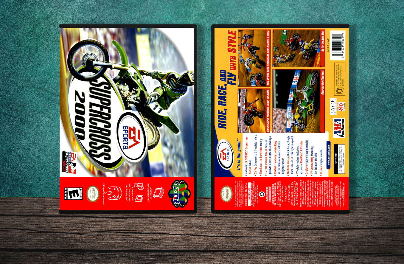 SuperCross 2000, Case Color: DARK GREY (OEM DS CASE COLOR)