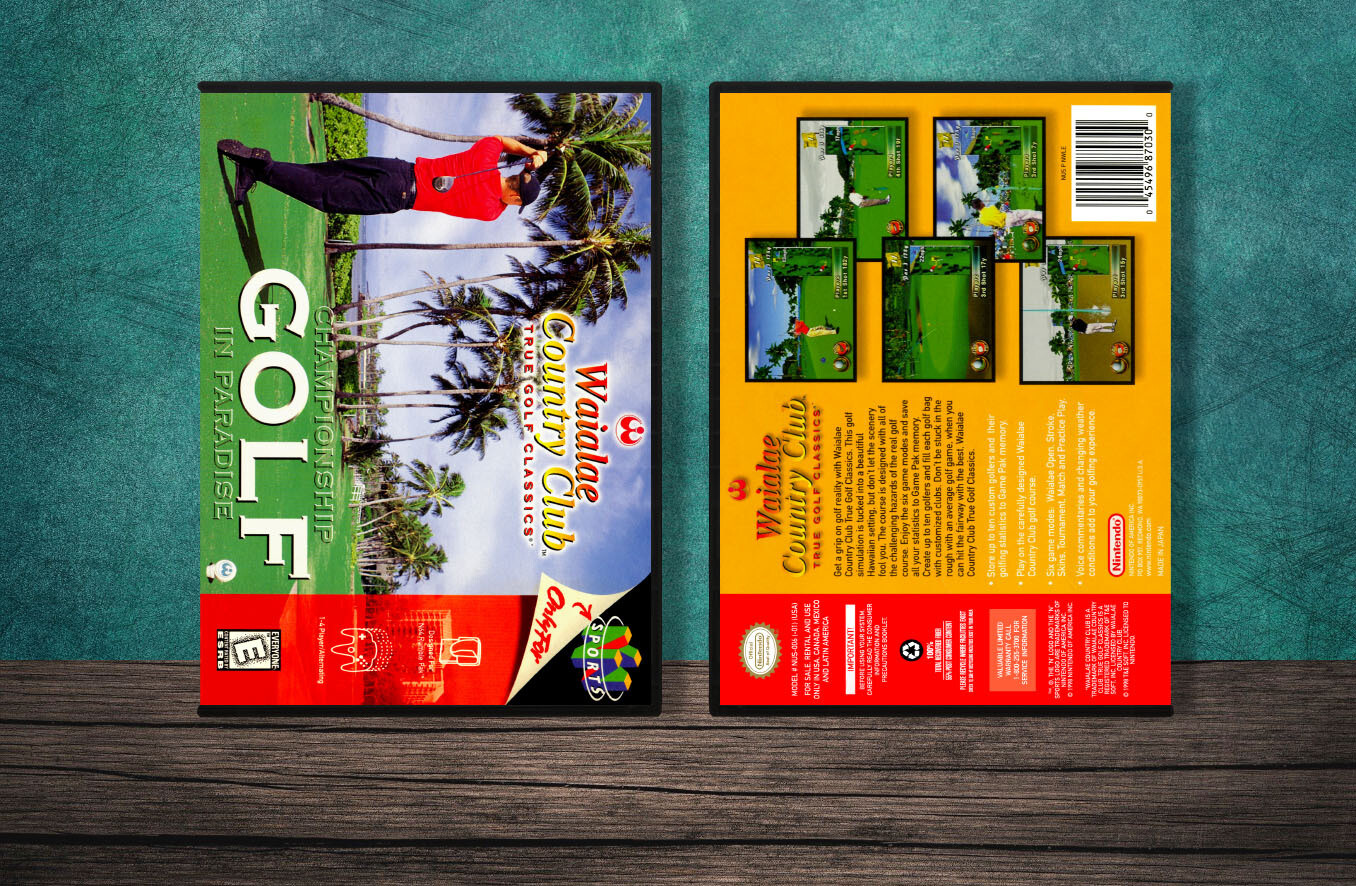 Waialae Country Club: True Golf Classics, Case Color: DARK GREY (OEM DS CASE COLOR)