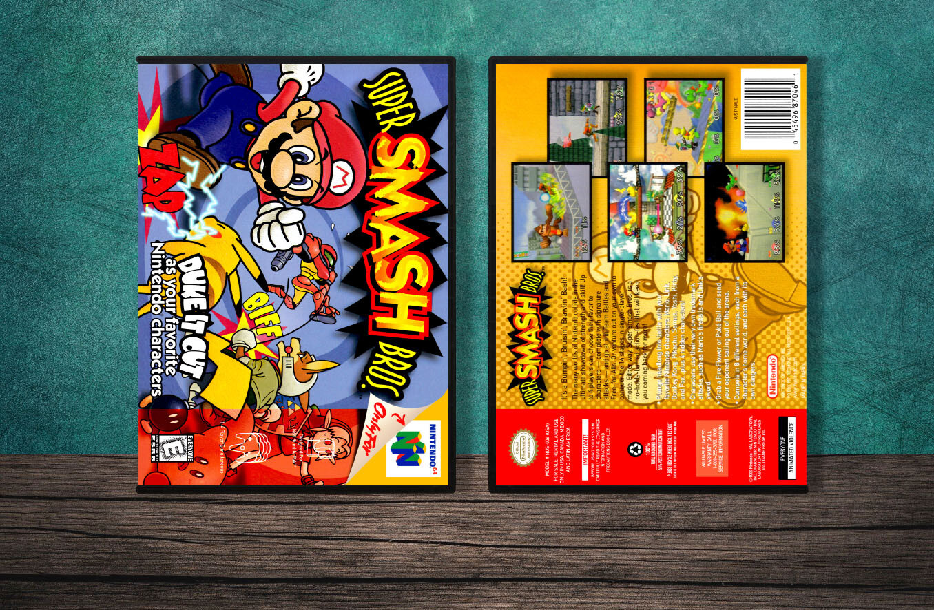 Super Smash Bros., Case Color: DARK GREY (OEM DS CASE COLOR)