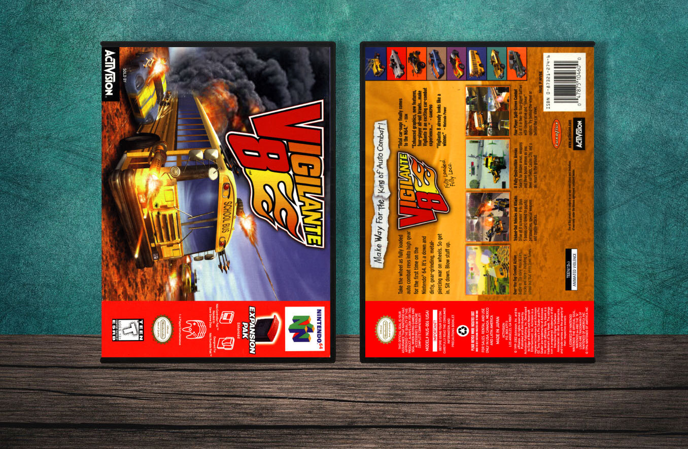 Vigilante 8, Case Color: DARK GREY (OEM DS CASE COLOR)