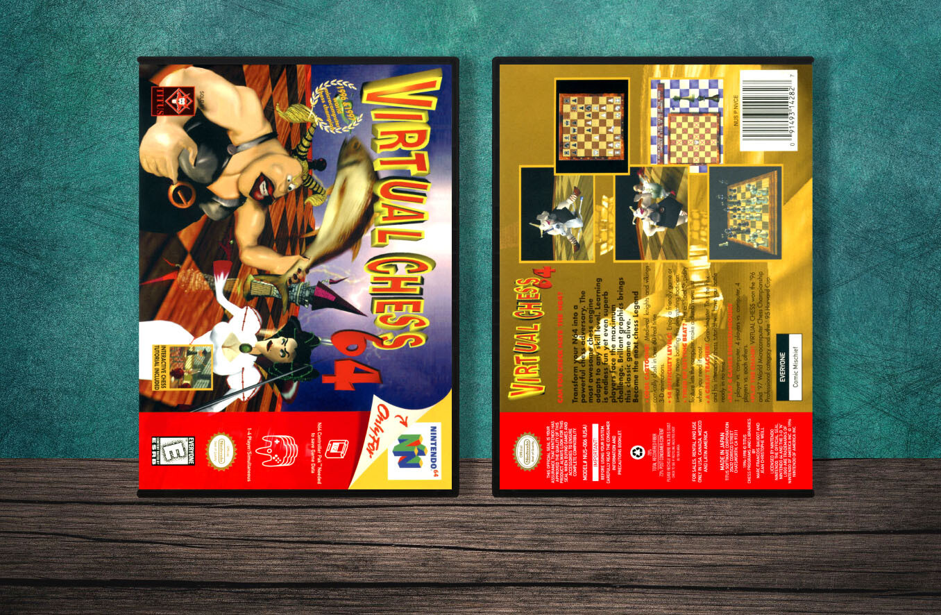 Virtual Chess 64, Case Color: DARK GREY (OEM DS CASE COLOR)