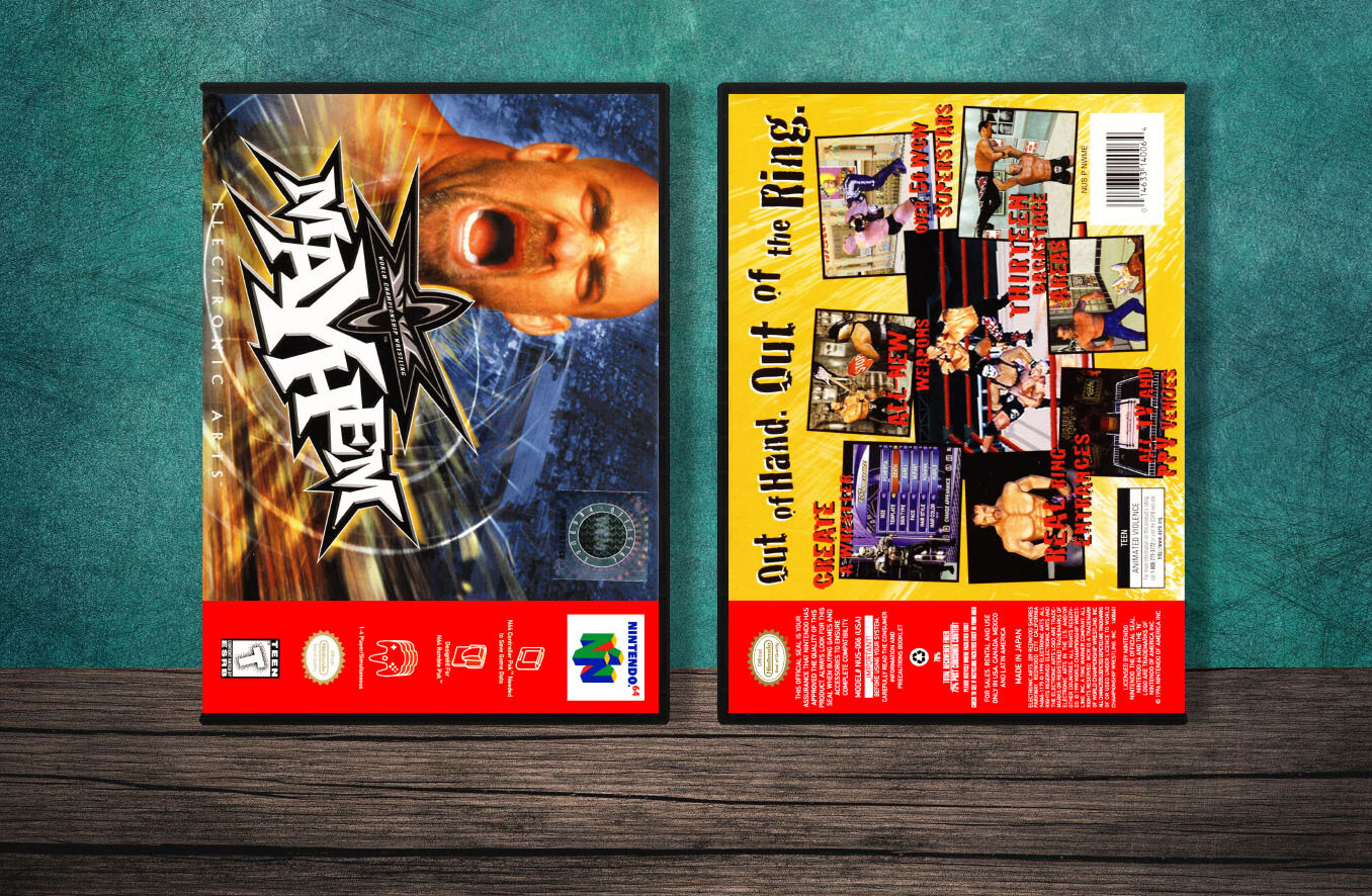 WCW Mayhem, Case Color: DARK GREY (OEM DS CASE COLOR)