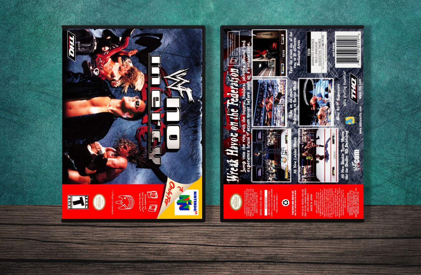 WWF No Mercy, Case Color: DARK GREY (OEM DS CASE COLOR)