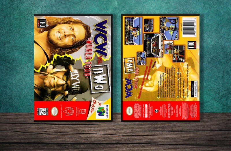 WCW vs NWO: World Tour, Case Color: DARK GREY (OEM DS CASE COLOR)