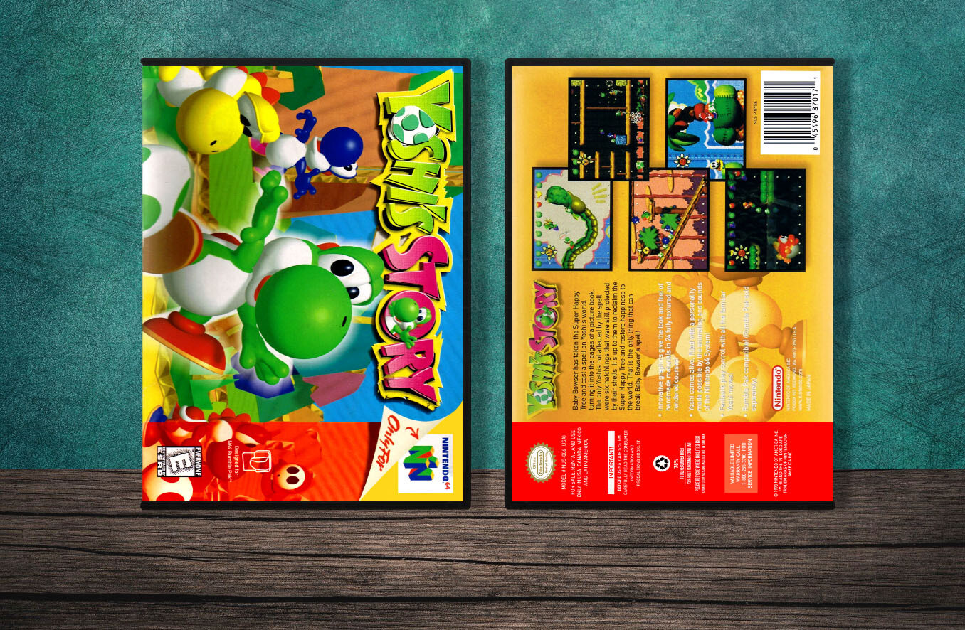 Yoshi's Story, Case Color: DARK GREY (OEM DS CASE COLOR)