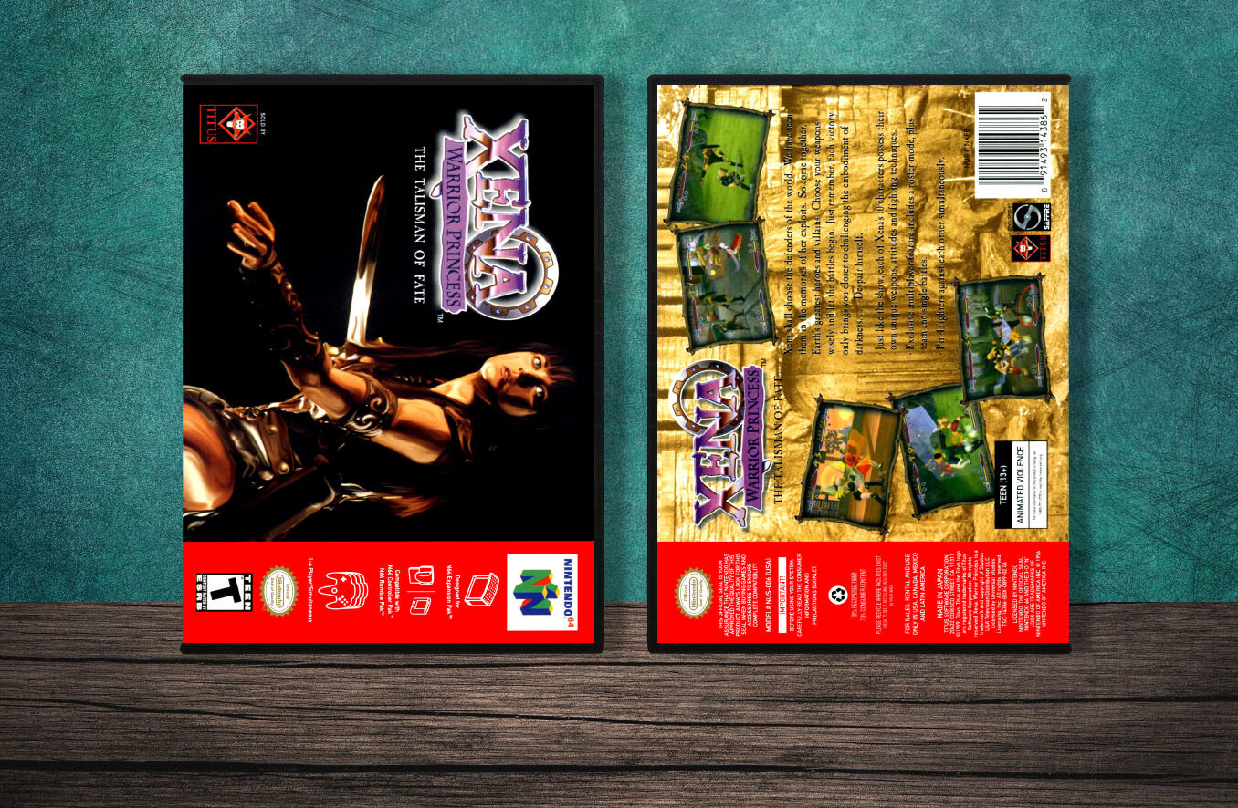 Xena Warrior Princess: The Talisman of Fate, Case Color: DARK GREY (OEM DS CASE COLOR)