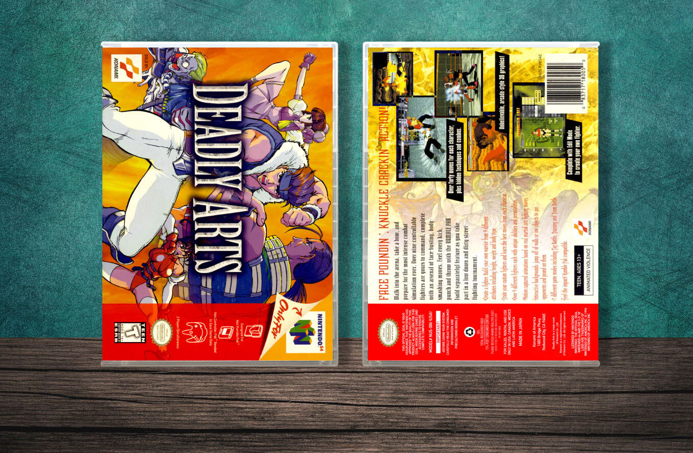 Deadly Arts, Case Color: CLEAR (Transparent)