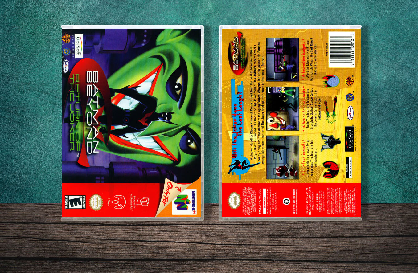 Batman Beyond: Return of the Joker, Case Color: CLEAR (Transparent)