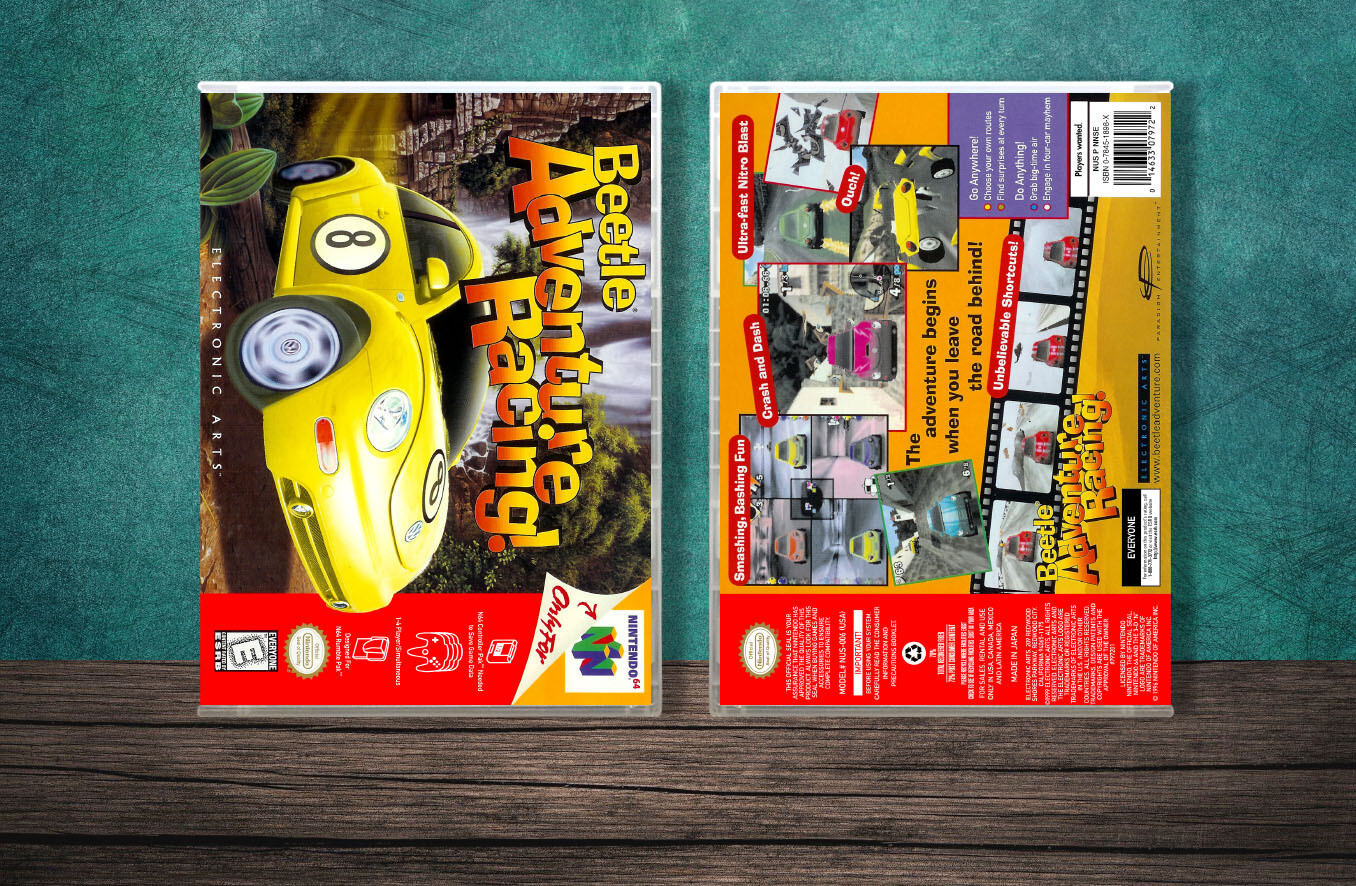 Beetle Adventure Racing, Case Color: CLEAR (Transparent)