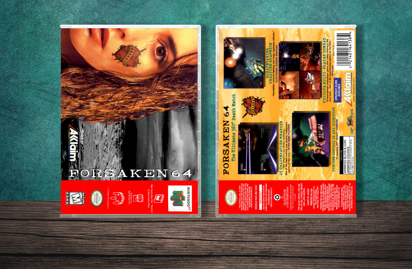 Forsaken, Case Color: CLEAR (Transparent)