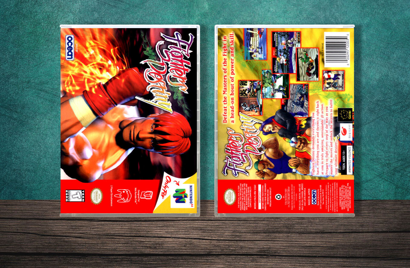Fighter&#39;s Destiny, Case Color: CLEAR (Transparent)