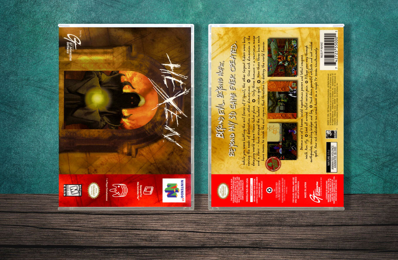 Hexen, Case Color: CLEAR (Transparent)