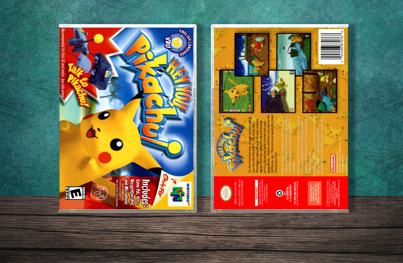 Hey You, Pikachu!, Case Color: CLEAR (Transparent)