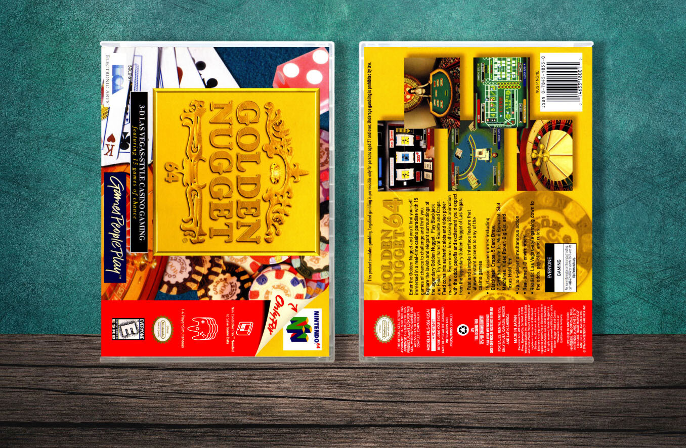 Golden Nugget 64, Case Color: CLEAR (Transparent)