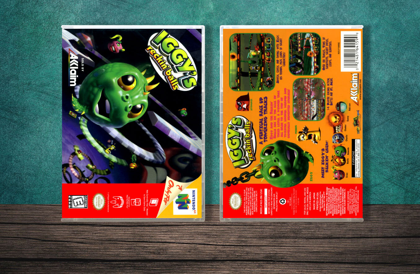 Iggy's Reckin' Balls, Case Color: CLEAR (Transparent)