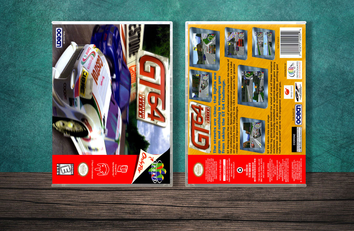 GT64: Championship Edition, Case Color: CLEAR (Transparent)