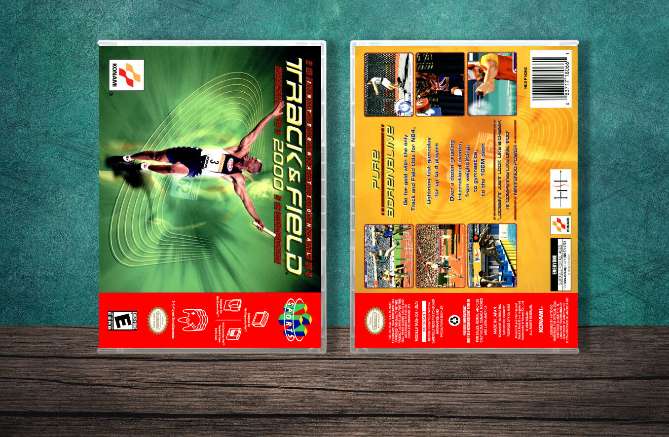International Track &amp; Field 2000, Case Color: CLEAR (Transparent)