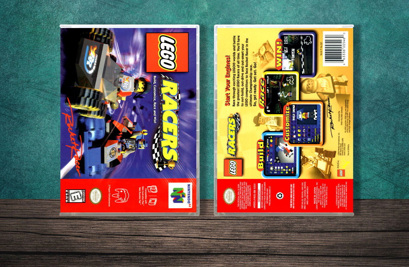 LEGO Racers, Case Color: CLEAR (Transparent)