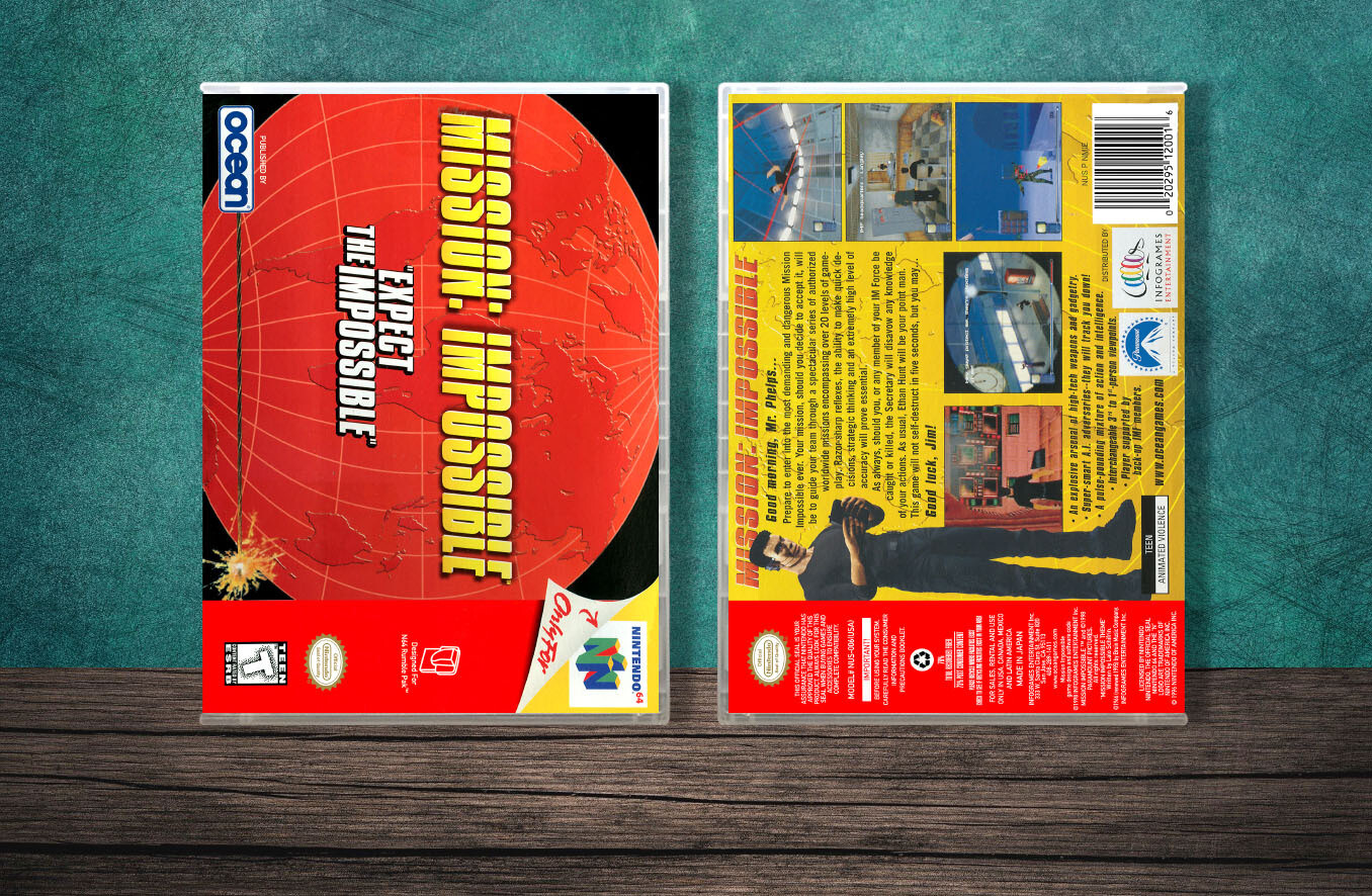 Mission Impossible, Case Color: CLEAR (Transparent)