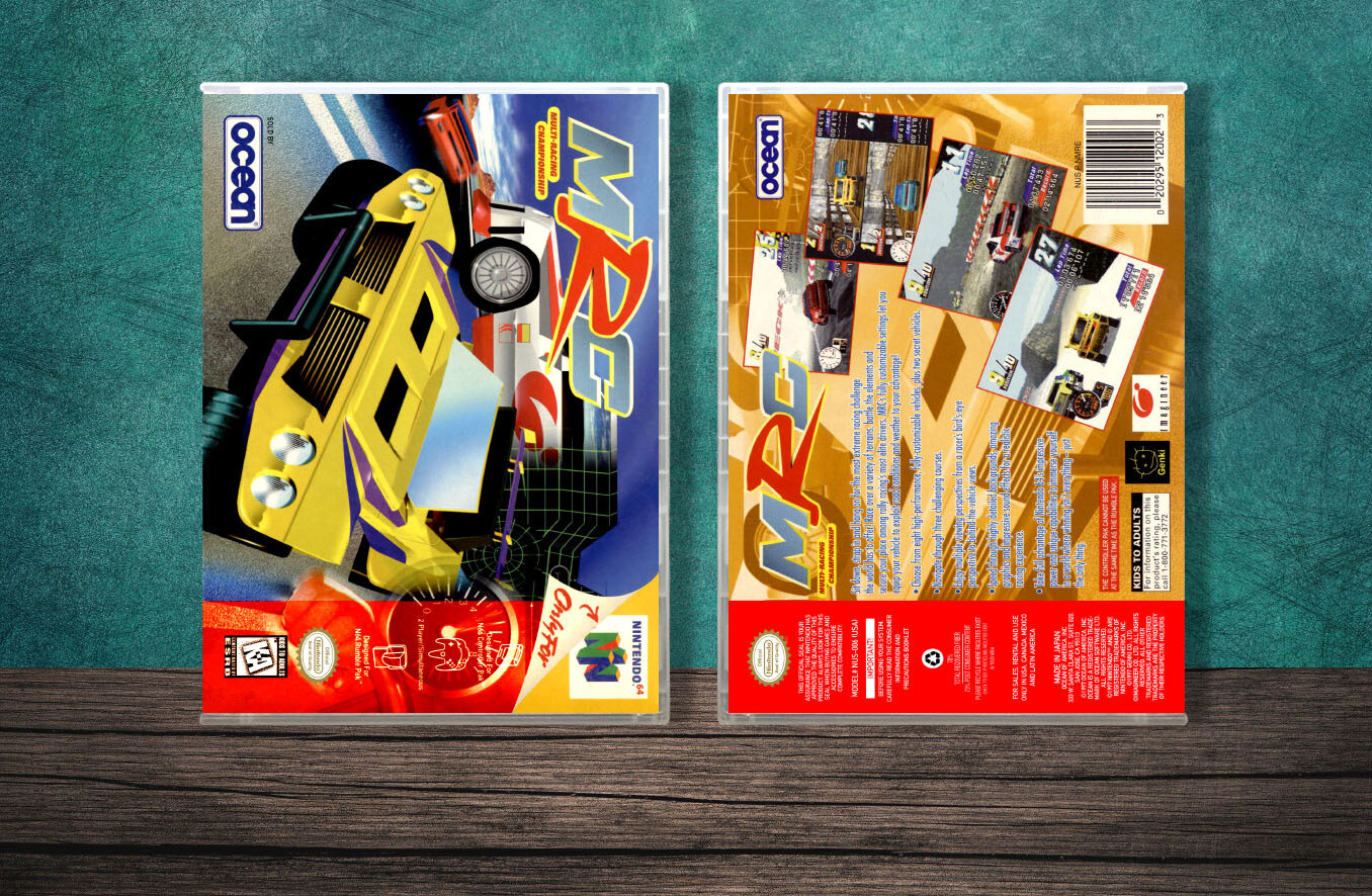 MRC: Multi Racing Championship, Case Color: CLEAR (Transparent)