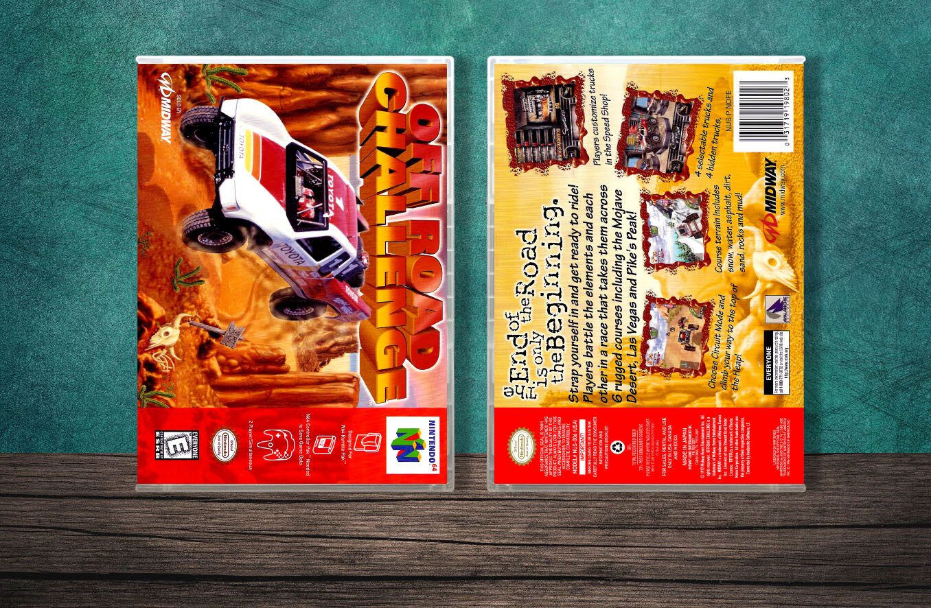 Off Road Challenge, Case Color: CLEAR (Transparent)