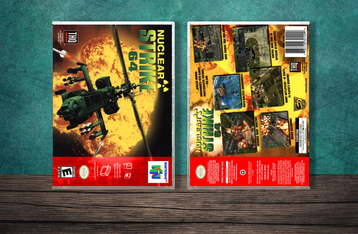 Nuclear Strike, Case Color: CLEAR (Transparent)