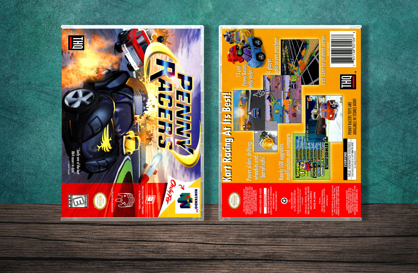 Penny Racers, Case Color: CLEAR (Transparent)