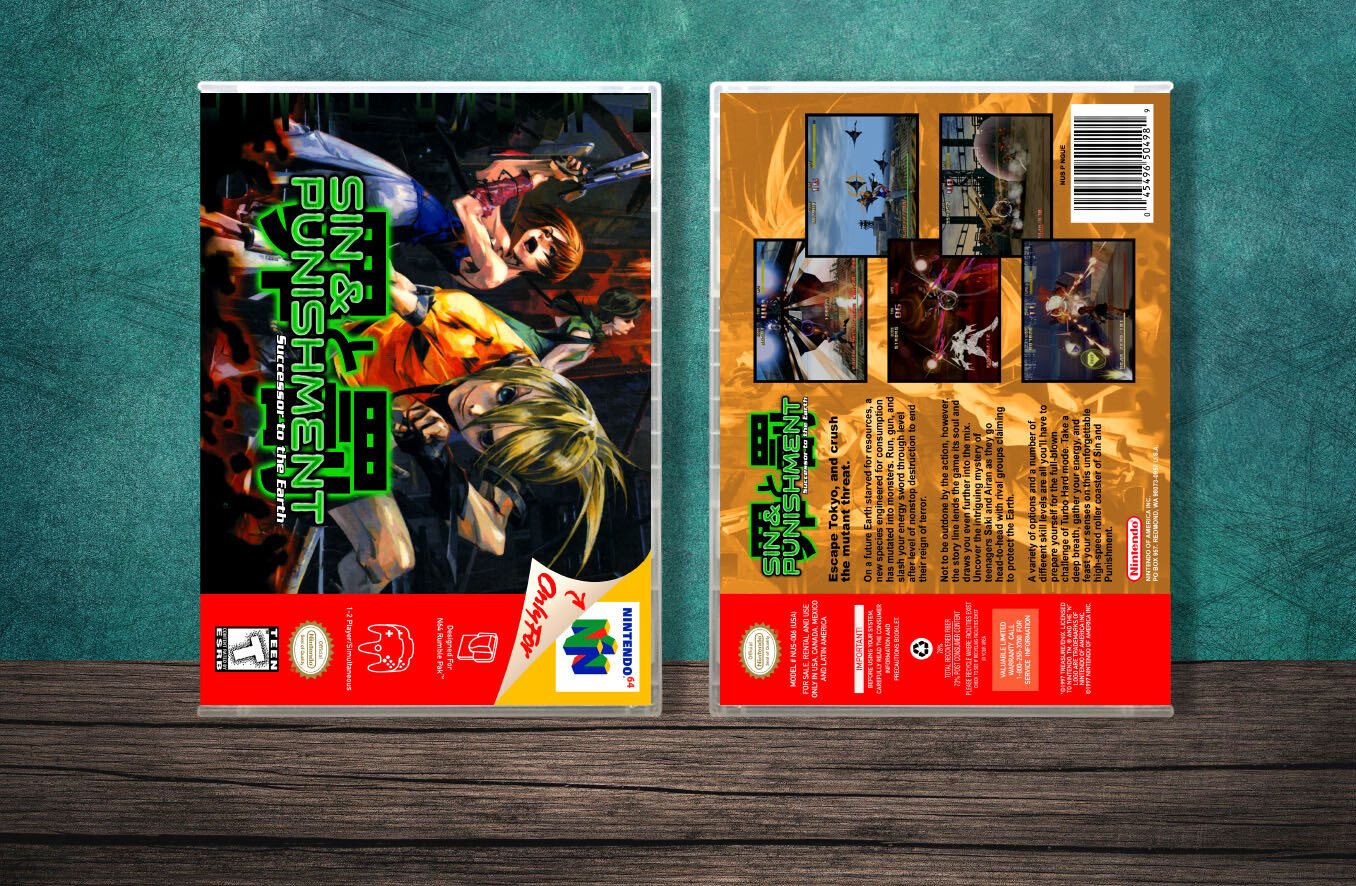 Sin &amp; Punishment, Case Color: CLEAR (Transparent)