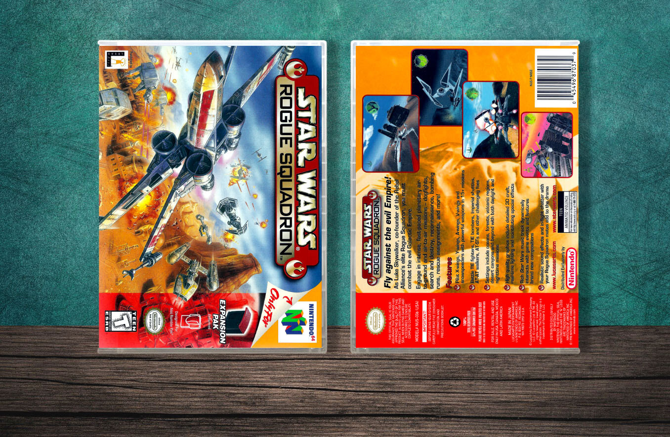 Star Wars Rogue Squadron, Case Color: CLEAR (Transparent)