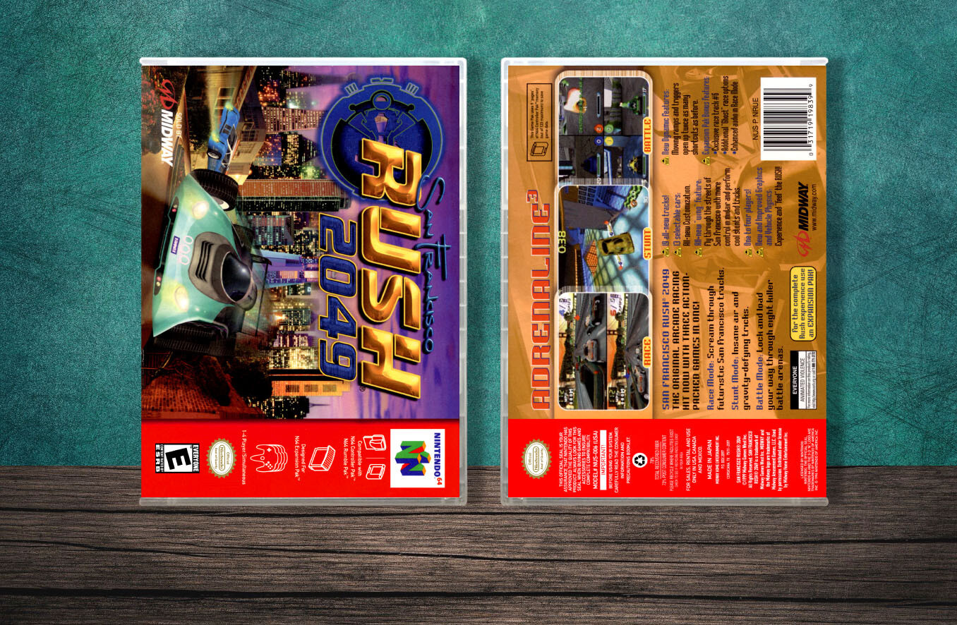 San Francisco Rush 2049, Case Color: CLEAR (Transparent)