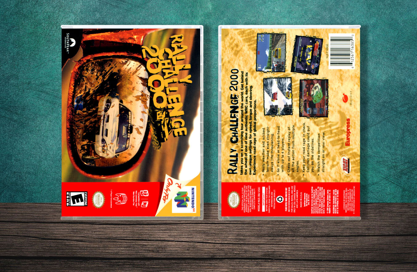 Rally Challenge 2000, Case Color: CLEAR (Transparent)