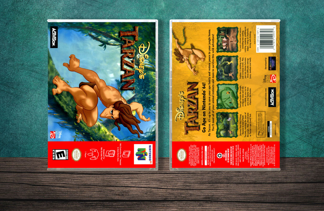 Tarzan, Case Color: CLEAR (Transparent)