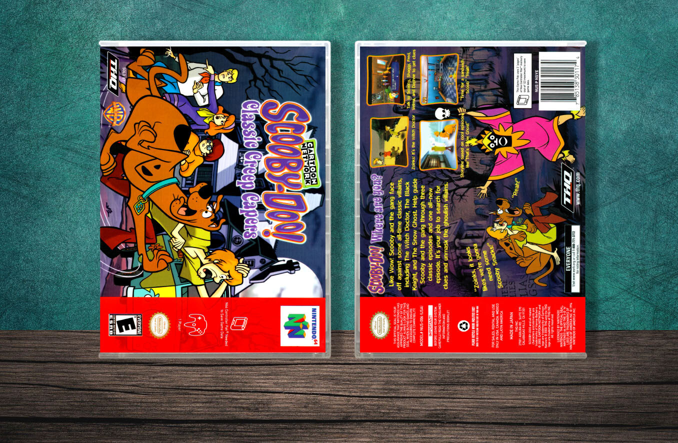 Scooby Doo: Classic Creep Capers, Case Color: CLEAR (Transparent)