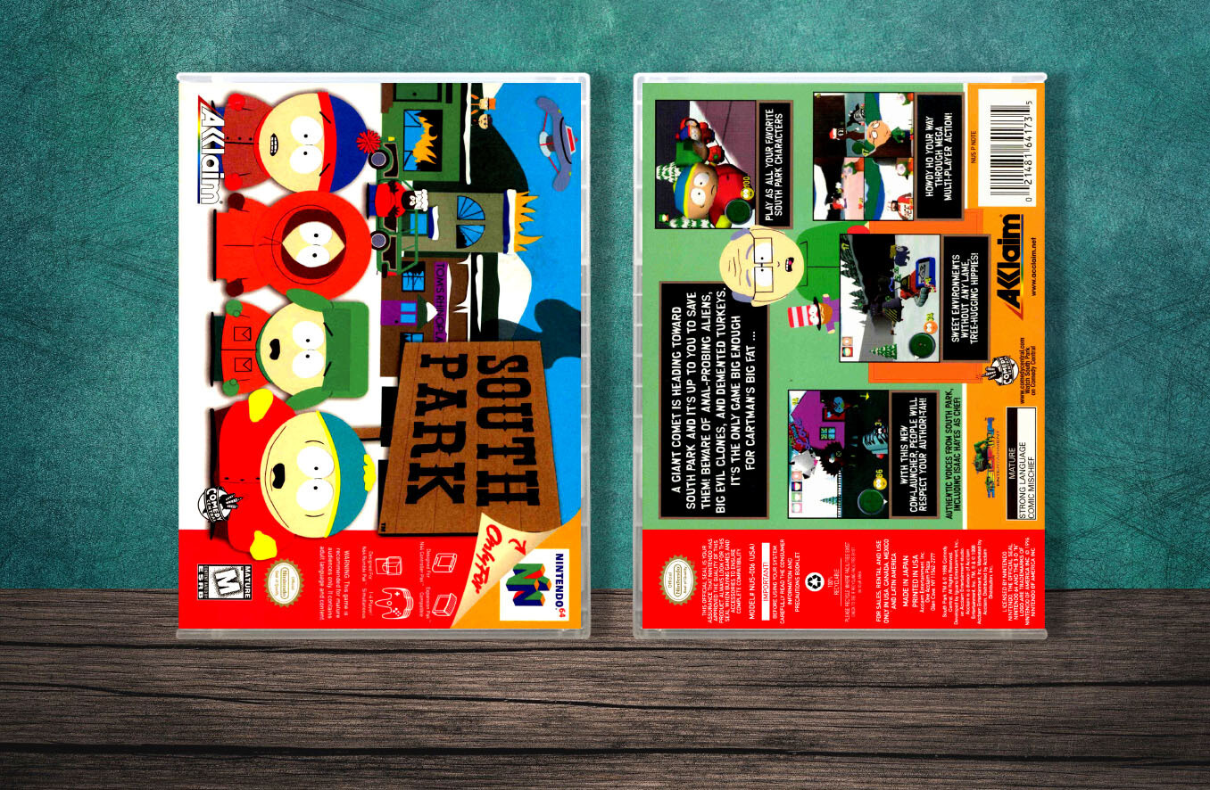 South Park, Case Color: CLEAR (Transparent)